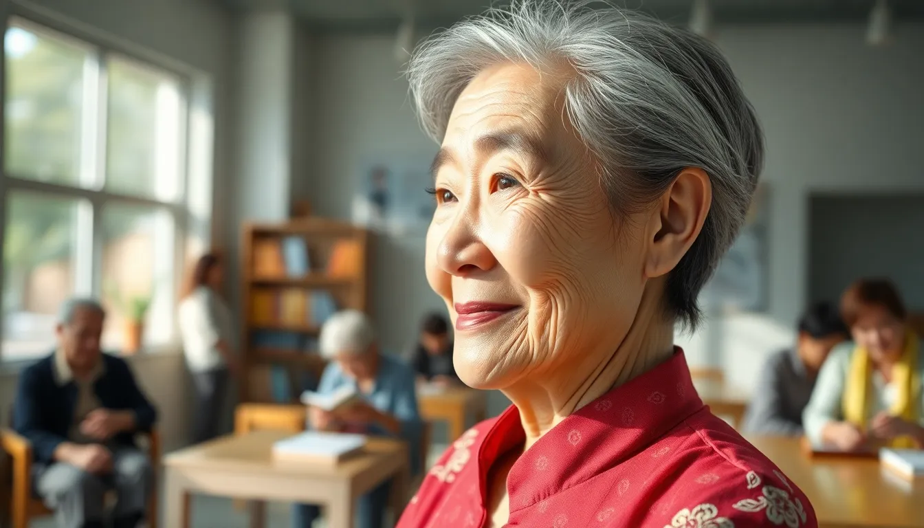 고령화 사회 이미지