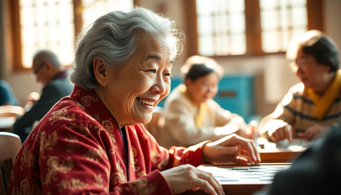 노인 복지 서비스 이미지