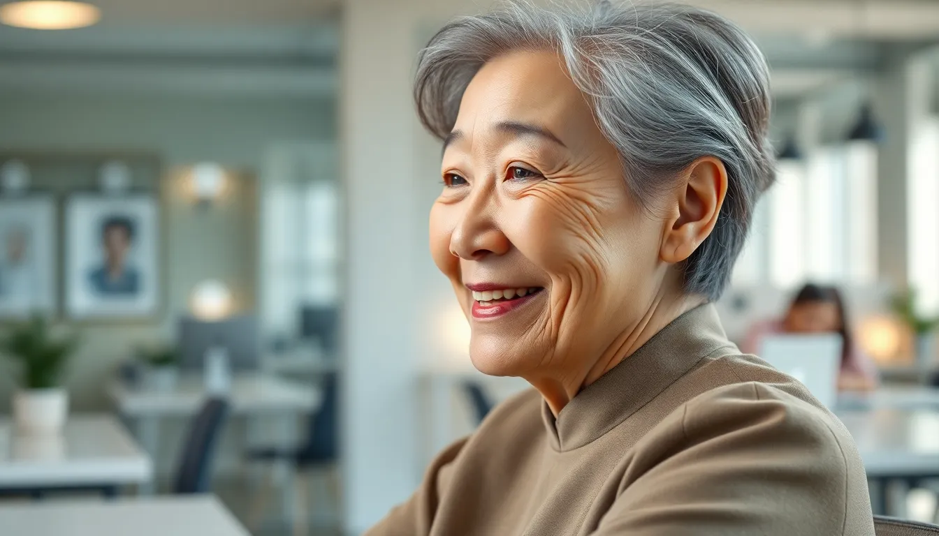 디지털 교육 참여 어르신