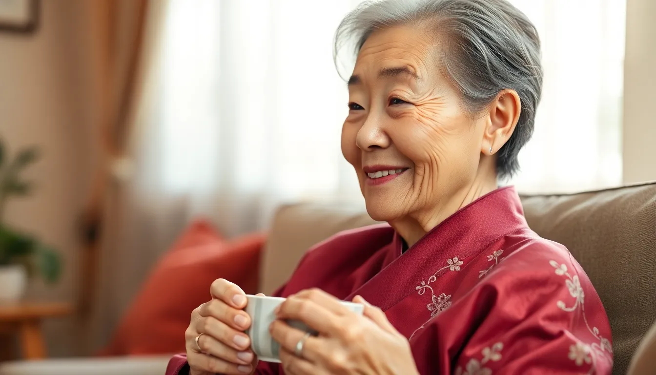 여가 시간을 즐기는 노년 부부