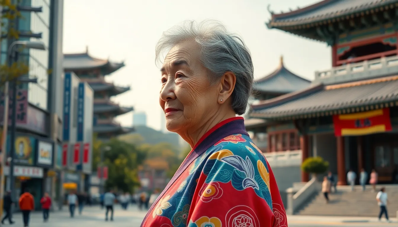 고령화 사회의 모습